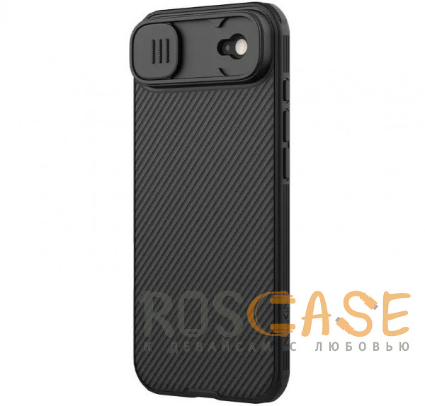 Фотография Черный Nillkin CamShield Pro | Чехол из пластика и TPU с защитой камеры для iPhone 17 Air