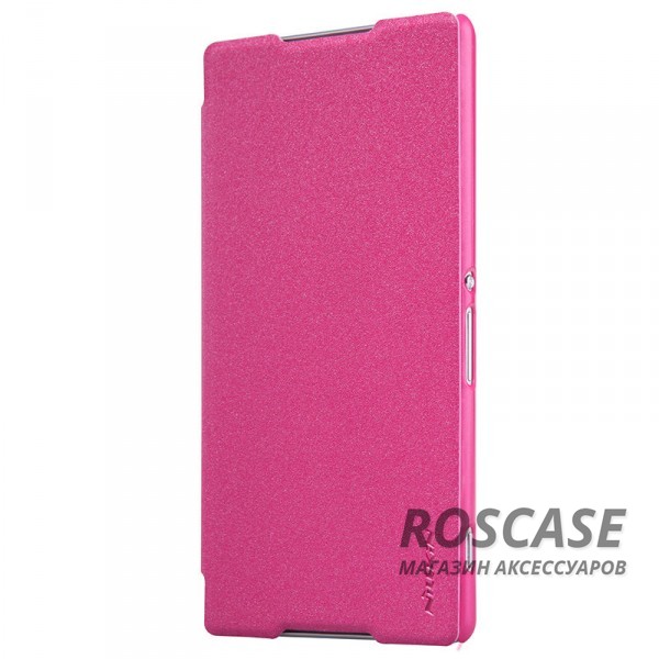Фото Розовый Nillkin Sparkle | Чехол-книжка для Sony Xperia C5 Ultra