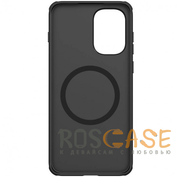 Фотография Черный Nillkin Super Frosted Shield Magnetic | Пластиковый чехол с поддержкой Magsafe для OnePlus 15R / Ace 6 / 6T