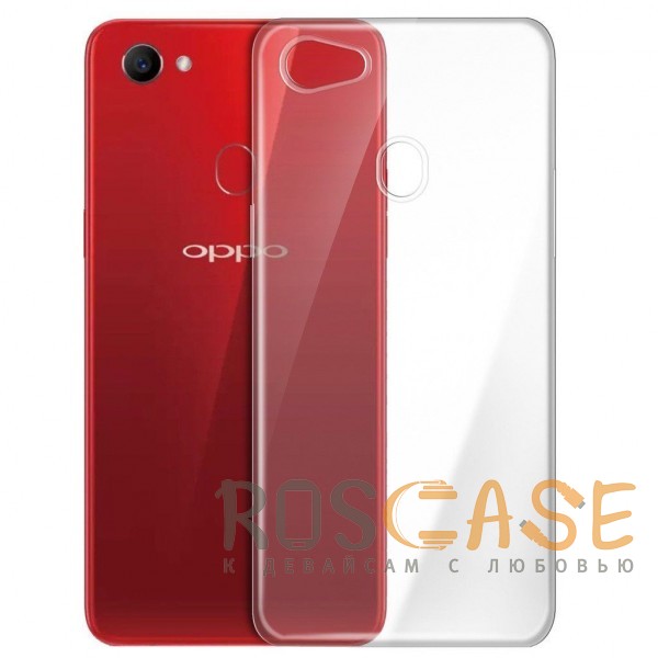 

J-Case THIN | Гибкий силиконовый чехол для Oppo F7 (Бесцветный)