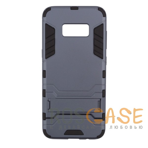 Изображение Серый / Metal slate Transformer | Противоударный чехол для Samsung G955 Galaxy S8 Plus с мощной защитой корпуса
