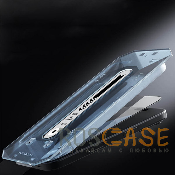 Изображение Черный Nillkin CP+ PRO | Закаленное защитное стекло с системой автонаклеивания для iPhone 17 Pro