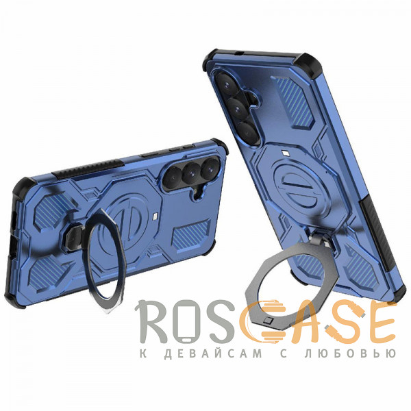 Фотография Темно-синий Magnus | Противоударный чехол с Magsafe для Samsung Galaxy S26 Plus