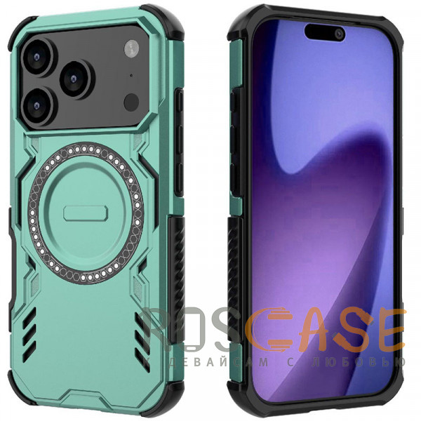 Фото Зеленый Mirage MagSafe | Противоударный чехол с поддержкой MagSafe для iPhone 17 Pro