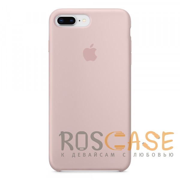 Фотография Розовый песок Чехол Silicone Case для iPhone 7 Plus / 8 Plus