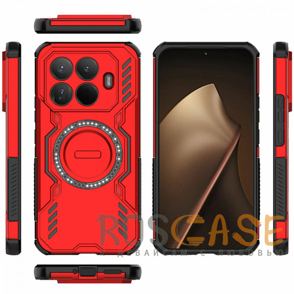 Фотография Красный Mirage MagSafe | Противоударный чехол с поддержкой MagSafe для Xiaomi Mi 15T Pro