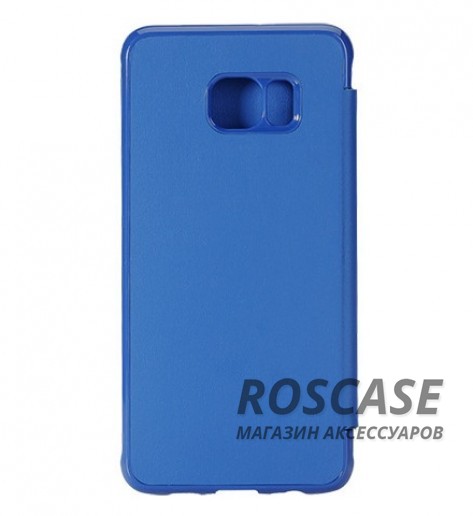 Изображение Синий / Blue Rock Touch | Чехол-книжка для Samsung Galaxy S6 Edge Plus