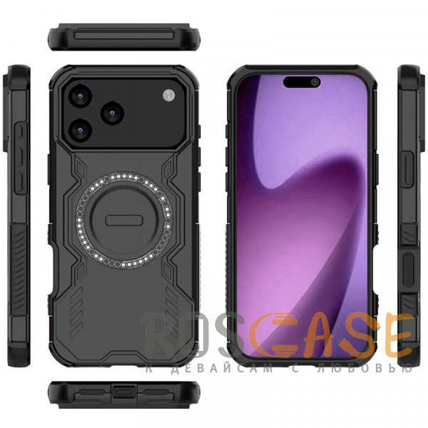 Фотография Черный Mirage MagSafe | Противоударный чехол с поддержкой MagSafe для iPhone 17 Pro Max