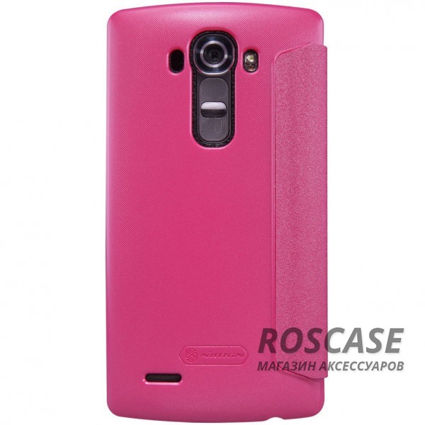 Изображение Розовый Nillkin Sparkle | Чехол-книжка с функцией Sleep Mode для LG H815 G4/H818P G4 Dual