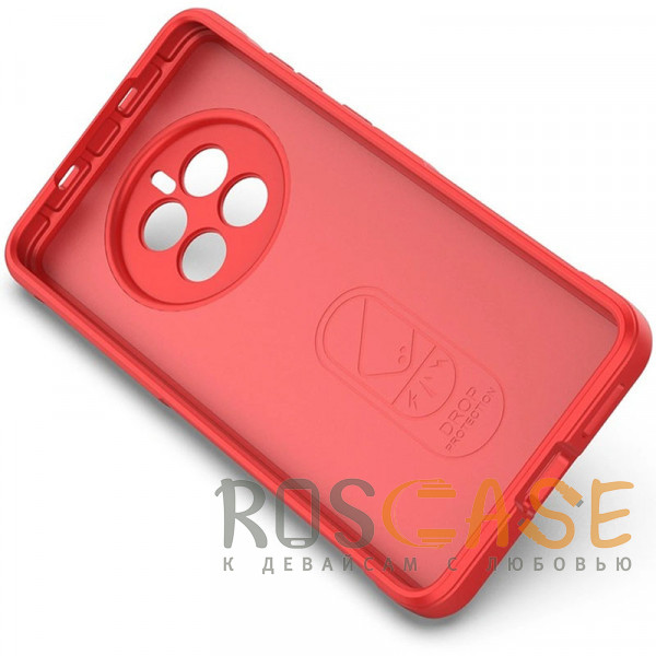 Изображение Красный Flex Silicone | Противоударный чехол для Huawei Mate 50 / 50E с защитой камеры и микрофиброй