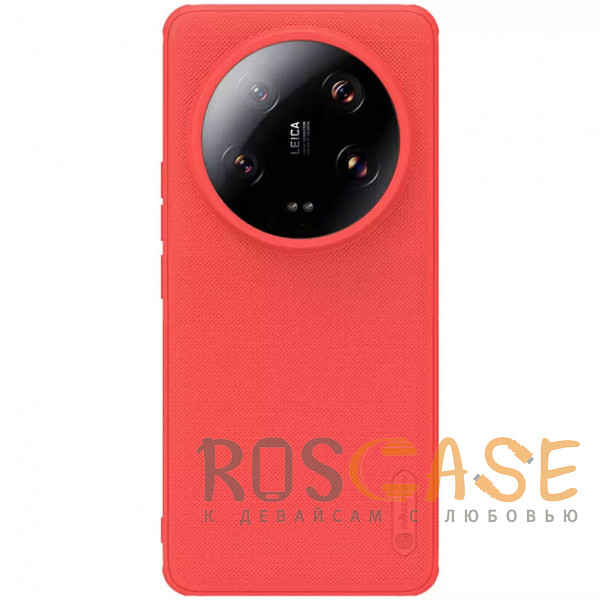 Фото Красный Nillkin Super Frosted Shield Pro | Матовый чехол из пластика и ТПУ для Xiaomi Mi 13 Ultra