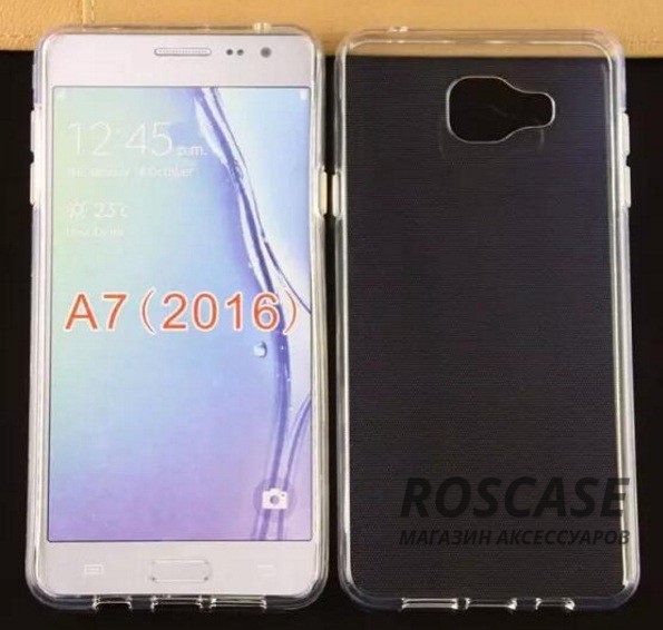 Фотография Прозрачный Ультратонкий силиконовый чехол для Samsung A710F Galaxy A7 (2016)