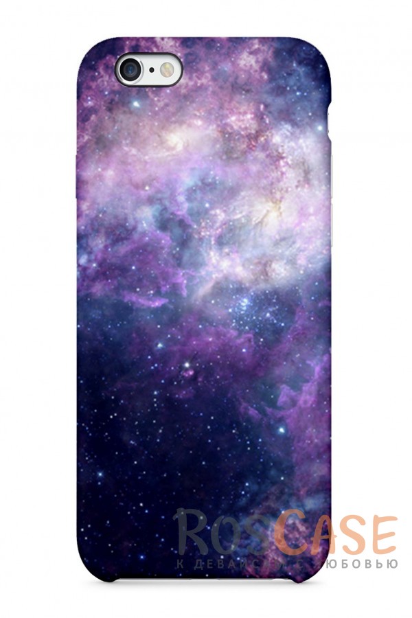 Фото Галактика Пластиковый чехол RosCase "Вселенная" для iPhone 6/6s (4.7")