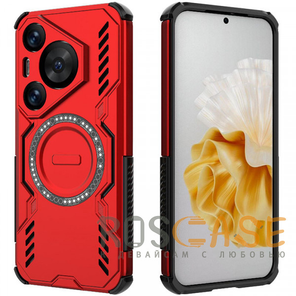 Фото Красный Mirage MagSafe | Противоударный чехол с поддержкой MagSafe для Huawei Pura 70 Pro /70 Pro Plus