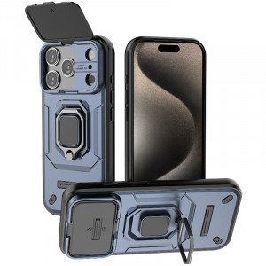 Transformer Ring Holder | Противоударный чехол с кольцом и шторкой камеры  для iPhone 17 Pro