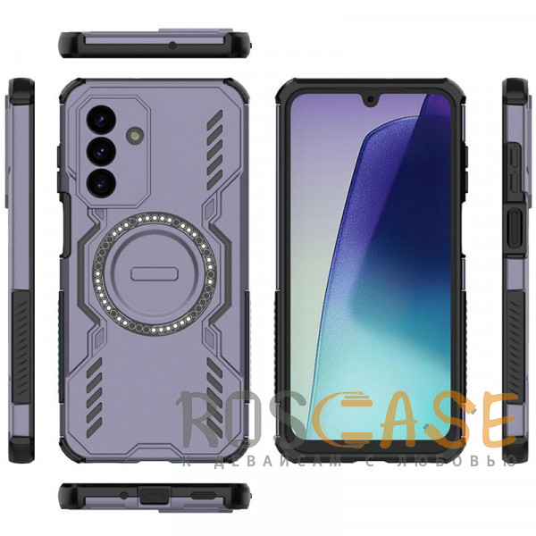 Фотография Фиолетовый Mirage MagSafe | Противоударный чехол с поддержкой MagSafe для Samsung Galaxy A17
