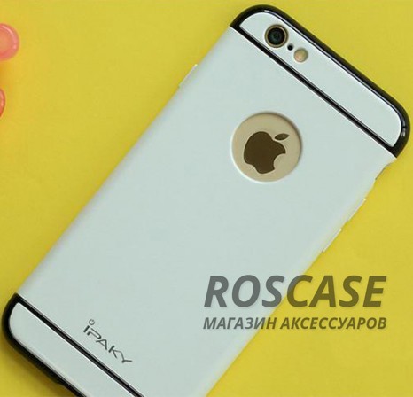 Изображение Белый iPaky Color | Пластиковый чехол для Apple iPhone 6/6s (4.7")
