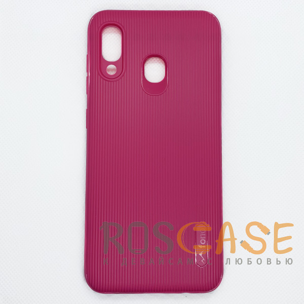 Фото Розовый Силиконовая накладка Fono для Samsung Galaxy A20 / A30