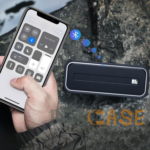 Фотография Черный Nillkin Traveler W2 | Портативная колонка Bluetooth в защищенном корпусе