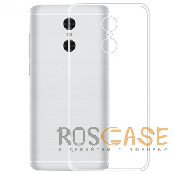 Фото Бесцветный J-Case THIN | Гибкий силиконовый чехол для Xiaomi Redmi 5 Plus / Redmi Note 5 (Single Camera)
