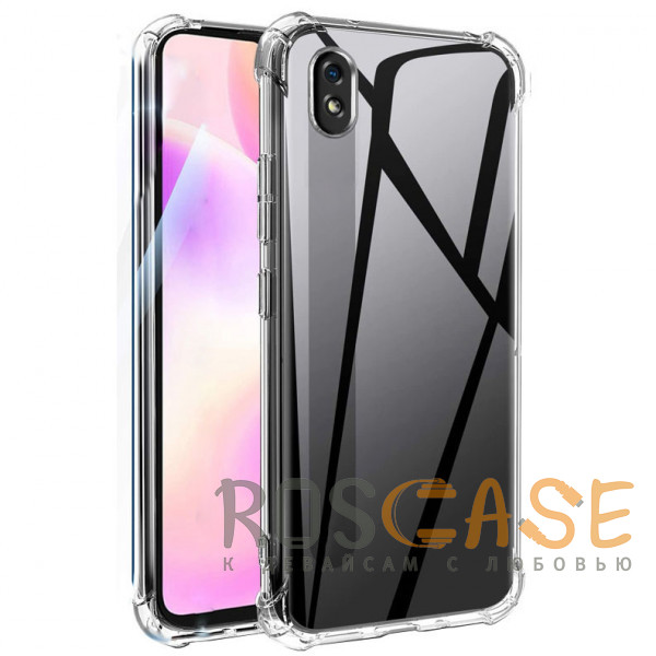 Фото Прозрачный Противоударный силиконовый чехол для Huawei Honor 8S / Y5 (2019) с усиленными углами