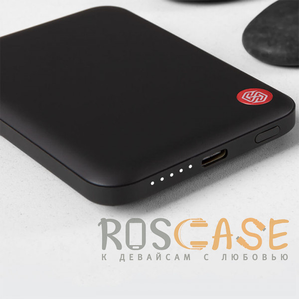 Фотография Черный Nillkin Powerstone | Внешний аккумулятор с поддержкой Magsafe 5000 mAh
