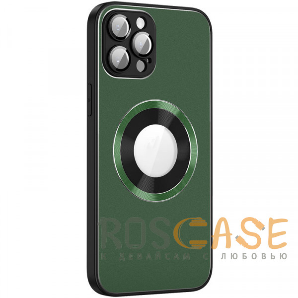 Фото Зеленый Чехол с защитой камер и поддержкой MagSafe для iPhone 15 Pro