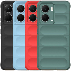 Flex Silicone | Противоударный чехол для Realme P3 5G / Neo 7X с защитой камеры и микрофиброй