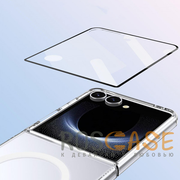 Изображение Прозрачный Crystal 3D Magsafe | Прозрачный пластиковый чехол для Samsung Galaxy Z Flip 8