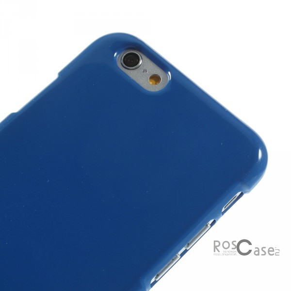 Изображение Синий Mercury Jelly Pearl Color | Яркий силиконовый чехол для для Apple iPhone 6/6s (4.7")