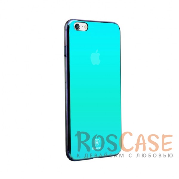 Фото Violet-Blue Baseus Glass | Глянцевый чехол для Apple iPhone 6/6s plus (5.5") в зеркальной расцветке с переливом