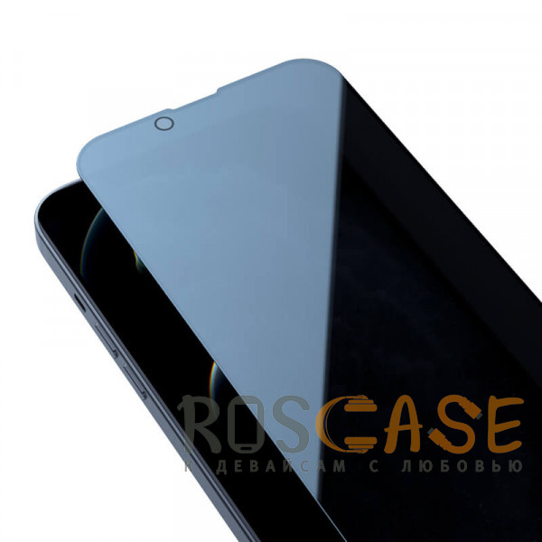 Изображение Черное Nillkin Privacy | Защитное закаленное стекло Антишпион для iPhone 14 Plus / 13 Pro Max
