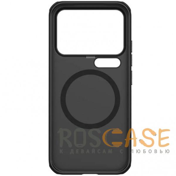 Фото Черный Nillkin Super Frosted Shield Magnetic | Пластиковый чехол с поддержкой Magsafe для Xiaomi Mi 17 Pro