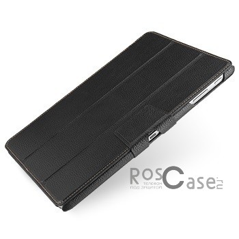 Фотография Черный / Black TETDED натур. кожа | Чехол-книжка для для Samsung Galaxy Note 10.1 (2014)
