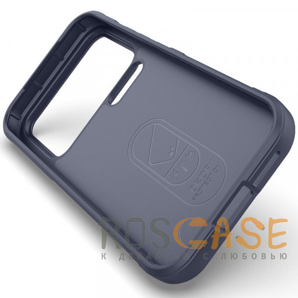 Изображение Темно-синий Flex Silicone | Противоударный чехол для Xiaomi Mi 17 Pro с защитой камеры и микрофиброй