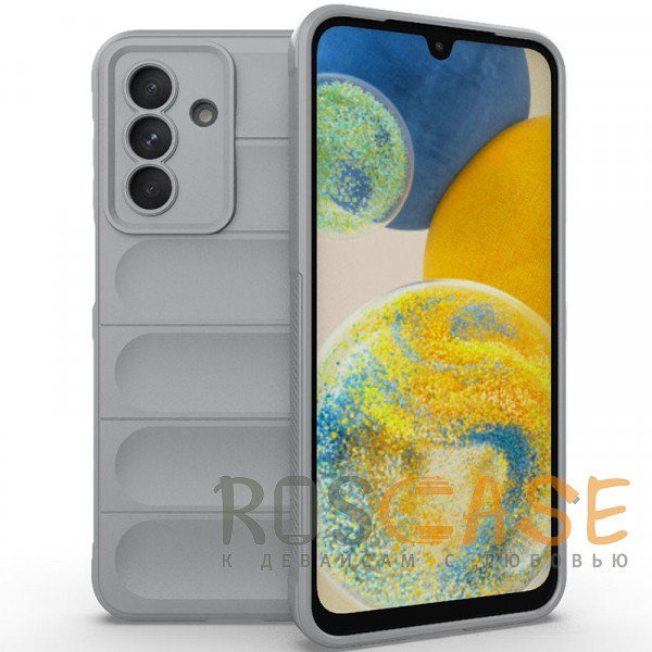 Фото Серый Flex Silicone | Противоударный чехол для Samsung Galaxy A26 5G с защитой камеры и микрофиброй