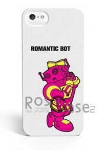 Изображение Светящаяся накладка SleekOn "Девочка робот"/ Romanticbot_W для Apple iPhone 5/5S/SE