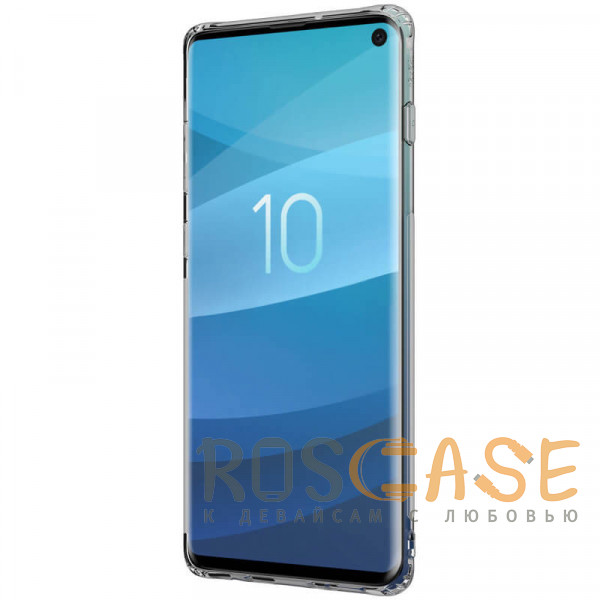 Изображение Прозрачный Nillkin Nature | Прозрачный силиконовый чехол для Samsung Galaxy S10