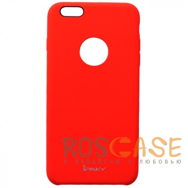 Фото Красный iPaky Classic | Силиконовый чехол для iPhone 6 / 6s
