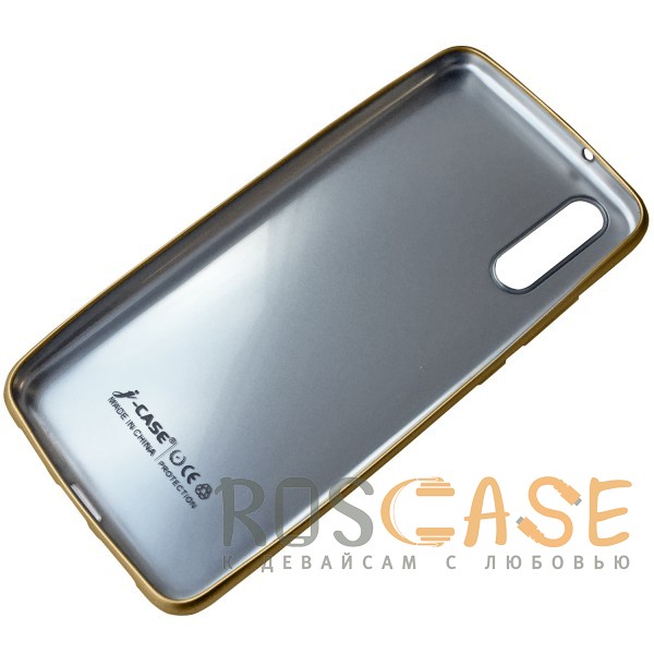 Фотография Золотой J-Case THIN | Гибкий силиконовый чехол для Huawei P20
