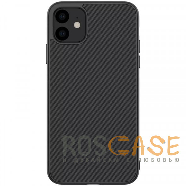 Фото Черный Nillkin Synthetic Fiber | Чехол из синтетического волокна для Apple iPhone 11