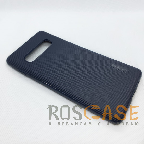Фотография Синий Силиконовая накладка Fono для Samsung Galaxy S10+