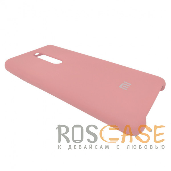 Изображение Нежно-розовый Silicone Cover | Силиконовый чехол с микрофиброй для Xiaomi Mi 9T (Pro) / Redmi K20 (Pro)