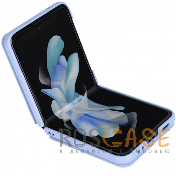Изображение Фиолетовый Nillkin Qin Vegan | Чехол-книжка из Premium экокожи для Samsung Galaxy Z Flip 5