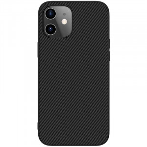 Nillkin Synthetic Fiber | Чехол с карбоновой текстурой для iPhone 12 Mini