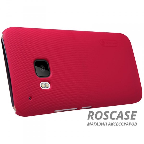Изображение Красный Nillkin Super Frosted Shield | Матовый чехол для HTC One / M9 (+ пленка)