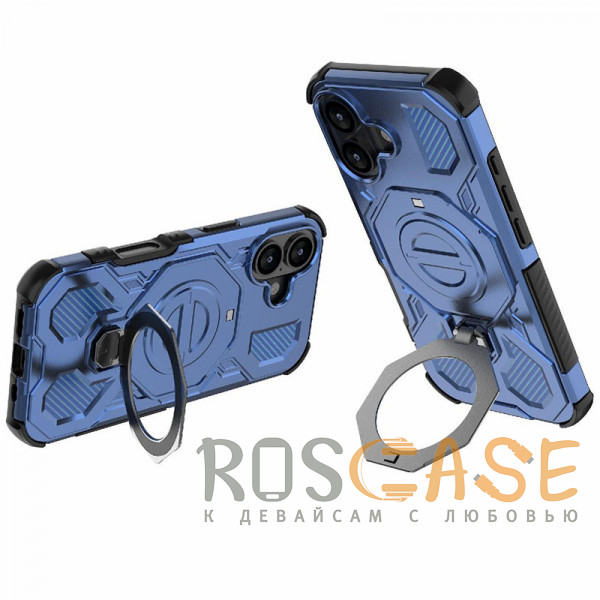 Фотография Темно-синий Magnus | Противоударный чехол с Magsafe для iPhone 17