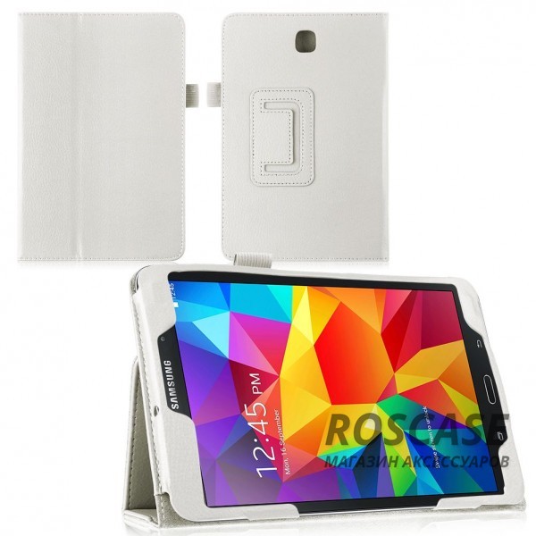 Фото Белый TTX | Кожаный чехол-книжка для Samsung Galaxy Tab S2 8.0