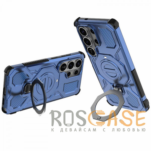 Фотография Темно-синий Magnus | Противоударный чехол с Magsafe для Samsung Galaxy S26 Ultra