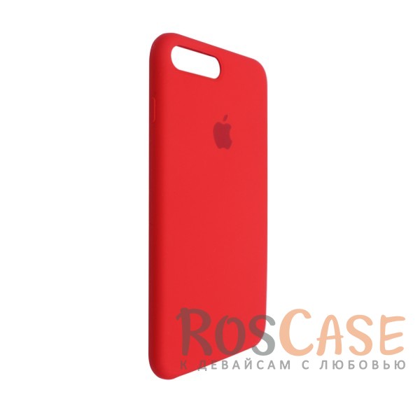 Фото Красный / Red Оригинальный силиконовый чехол для Apple iPhone 7 plus (5.5") (реплика)